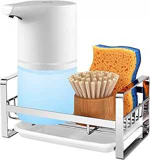 Kitchen Sink Organizer, Sink Sponge Holder, Sink Tray Drainer, Dish Drainer, Brushes and Soap Rack with Removable Front Drain Tray (Dispenser and Sponge Not Included).. hotep.ng is redefining the online shopping experience in Nigeria. Discover a world of products to suit every taste and budget. Join our growing community of savvy consumers and experience the hotep.ng difference.