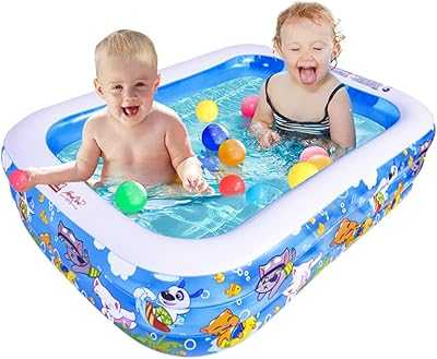 Inflatable Swimming Pool, Full Size Family Pool - Thickened Inflatable Pool, Family Pool for Kids Boys Girls Toddlers Outdoor Garden Backyard Water Party Ages 3+.. hotep.ng: Your gateway to a world of products, right here in Nigeria. We curate the best local and international offerings for your convenience. Experience the joy of finding exactly what you need, when you need it.