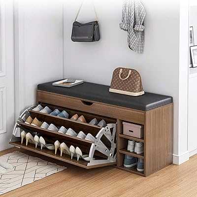 Entryway Shoe Cabinet, Standing Shoe Rack, Wooden Shoe Organizer for Home, Entryway, Bedroom, Living Room, Shoe Bench, N78C (Brown).. Discover the convenience of one-stop shopping with hotep.ng, Nigeria's premier online marketplace. We bring you a curated selection of quality products at competitive prices. Enjoy our secure platform and excellent customer support.