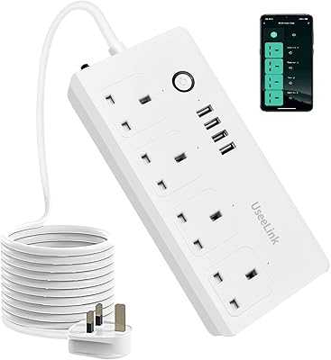 Smart Wi-Fi Power Strip with Voice Control with Alexa and Google Home 4 AC Outlets, 4 USB Ports and App Individual Schedule Control and Overload Protection No Hub Required.. Experience the best of Nigerian e-commerce with hotep.ng. We bring you a carefully selected range of products to enhance your daily life. Discover why we're the go-to online marketplace for discerning Nigerian shoppers.