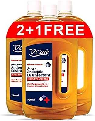 VCare Multi-Purpose Disinfectant Liquid for Personal and Household Hygiene, Multiple Uses and Effective Protection, 750 ml (Pack of 3).. hotep.ng: Empowering Nigerian consumers with choice and convenience. We bring you a carefully selected array of products from trusted sellers and brands. Discover why we're the go-to online marketplace for discerning shoppers.