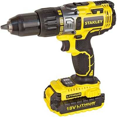 Stanley Cordless Hammer Drill, 18V 2.0Ah, Lithium-Ion Battery with Charger, Tool Box, Yellow - Stdc18M2K-B5, 2 Year Brand Warranty.. hotep.ng is revolutionizing e-commerce in Nigeria with our customer-centric approach. We offer a wide range of products, from everyday essentials to unique finds. Experience the convenience of having your favorite brands just a click away.