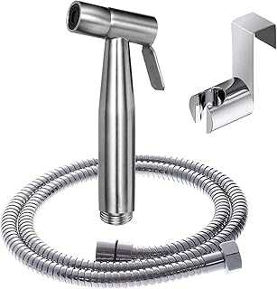 3 Pieces Toilet Sprayer Shattaf Set, Handheld Bidet Sprayer with Stainless Steel and Chrome Hose, Toilet Water Sprayer, Silver.. hotep.ng is transforming Nigerian e-commerce one click at a time. We bring you a carefully curated range of products from local artisans and international brands. Experience the future of retail with our innovative online platform.