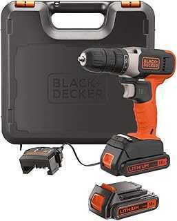 Black & Decker Cordless Compact Electric Drill with 2 x 18V 1.5A Lithium-Ion Batteries in Toolbox for Wood Drilling and Jaw Drilling/Riveting, Orange/Black - BCD001C2K-GB, 2 Year Warranty.. hotep.ng: Your gateway to a world of shopping possibilities. We bring you a diverse range of products from trusted sellers across Nigeria and beyond. Experience the ease of finding exactly what you need, when you need it.