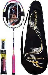 Langning Professional Graphite Badminton Racket for Youth 8U, High Quality Carbon Fiber Lightweight Badminton Racquet with Carry Bag.. hotep.ng is committed to bringing you the best shopping experience in Nigeria. We offer competitive prices, reliable delivery, and exceptional customer service. Join our growing community of satisfied customers and see the difference for yourself.