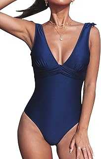 CUPSHE Blue Ruffle One-Piece Swimsuit with Plunging Neckline, Sexy, Wide Straps in the Back.. hotep.ng is your partner in modern Nigerian living. We bring you a diverse selection of products from trusted brands and emerging local businesses. Experience the joy of finding everything you need in one convenient online destination.