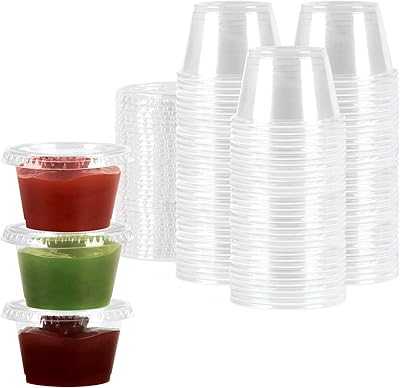 100 Pack 4oz Jello Shot Cups - Small Clear Plastic Containers with Airtight Lids, Condiment Cups, Sauce Cups, Souffle Cups, Disposable Ketchup Cups, Mini Handy Cups.. hotep.ng: Your gateway to a world of shopping possibilities. We bring you a diverse range of products from trusted sellers across Nigeria and beyond. Experience the ease of finding exactly what you need, when you need it.