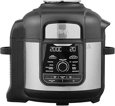 Ninja Food Max Multicooker [OP500UK], 9-in-1, 7.5L, Electric Pressure Cooker and Air Fryer, Brushed Steel and Black.. hotep.ng brings you the best of both worlds: local charm and global trends. We offer a carefully selected range of products to suit every lifestyle and budget. Enjoy the convenience of online shopping with the trust of a Nigerian brand.