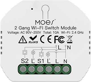 Moise DIY Smart WiFi Light Switch with Smart Life/Tuya App, Works with Alexa Echo and Google Home 2 Gang 2 Way.. hotep.ng is your trusted partner in the digital shopping revolution. We offer a comprehensive range of products from fashion to electronics and beyond. Enjoy our secure transactions and efficient delivery services.