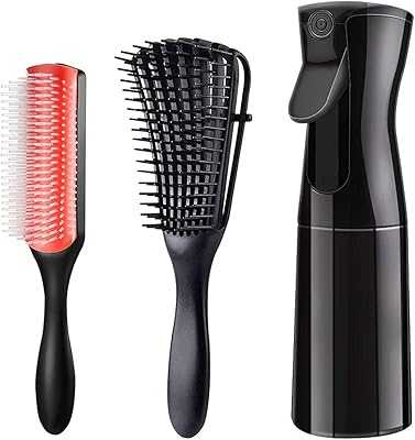 3 Pcs Hair Brush Set, Nylon Bristle Detangling Brush, Styling Brush and Hair Spray, Women Hair Styling Tools, Hair Brush Tools, for Curly Hair, Long Hair, Straight Hair.. hotep.ng is transforming Nigerian retail one click at a time. We bring you a curated selection of quality products from local artisans and global brands. Enjoy our commitment to authenticity, affordability, and excellent customer support.