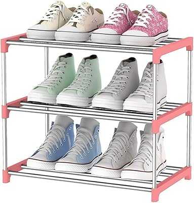 Shoe Rack, Free Standing Shoe Shelf, Portable Shoe Cabinet, Shoe Storage Organizer, Adjustable Stackable Shoe Storage Organizer for Entryway, Walk-in Closet, Living Room (3 Tier, Pink).. hotep.ng: Where Nigerian shoppers find quality and value. We bring you a carefully curated range of products from local and international sources. Experience the convenience of 24/7 shopping with our reliable e-commerce platform.