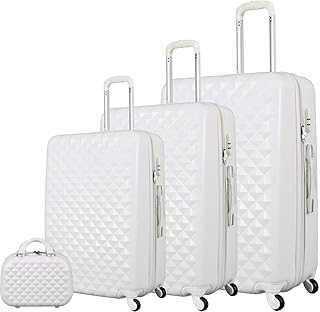 Murano trolley travel bag set, 4 pieces, white, 6686/3p.. Elevate your online shopping experience with hotep.ng, Nigeria's fastest-growing e-commerce platform. We offer an unparalleled range of products to suit every need and budget. Join our community of satisfied customers today.