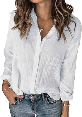 Women's Cotton Linen V-Neck Long Sleeve Button Down Loose Blouse.. Experience the best of Nigerian e-commerce with hotep.ng. We bring you a diverse selection of quality products from local artisans and global brands. Discover why we're the preferred choice for savvy online shoppers across Nigeria.