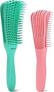 Plastic Gun Detangling Brush for Natural Black Hair, Detangling Brush for Curly Hair Faster and Easier to Detangle Wet and Dry 3/4 ABC, Curly and Coiled Hair Without Damage (Green, Pink).. hotep.ng is your partner in modern Nigerian living. We bring you a diverse selection of products from trusted brands and emerging local businesses. Experience the joy of finding everything you need in one convenient online destination.