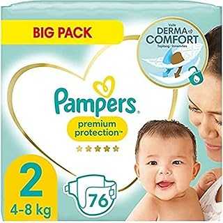 Pampers Premium Protection Diapers, Size 2, 76 Diapers, 4kg - 8kg, Pampers Best Comfort and Protection for Sensitive Skin.. hotep.ng is more than just an online store; it's a celebration of Nigerian entrepreneurship. Discover unique products from emerging local brands alongside global favorites. Shop with purpose and support the growth of our economy.