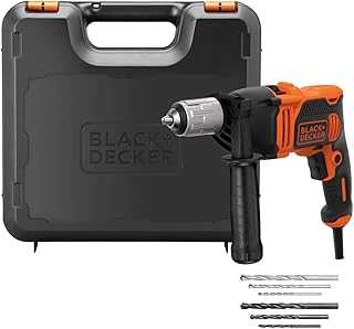 Black + Decker 850 Watt Corded Hammer Drill, 3100 RPM, Forward/Reverse Function, 6 Drill Bits in Tool Box for Drilling Metal, Wood and Buildings, Orange/Black, Beh850K-Gb.. hotep.ng: Bringing the market to your fingertips. Explore our vast catalog of products from trusted brands and emerging Nigerian businesses. Enjoy the convenience of online shopping with the personal touch of local service.