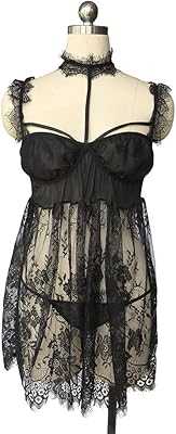 Women's Plus Size Sexy Lingerie Lace Babydoll Dress Halter Neck Teddy Chemise Set Black.. Join the hotep.ng community and elevate your online shopping experience. We offer a carefully selected range of products to enhance your lifestyle. Discover why we're the preferred choice for savvy Nigerian consumers.