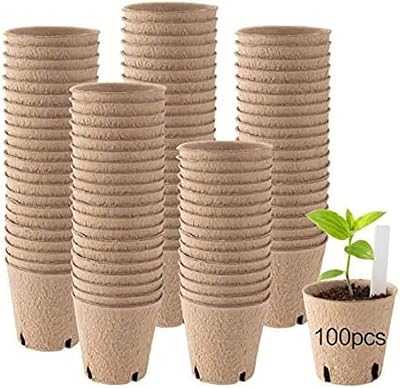 100 Pcs 8cm Seed Pots, Organic Peat Pots for Garden Seedlings, 100% Eco-Friendly & Biodegradable Seed Germination (Round).. Experience the best of both worlds with hotep.ng: local charm and global trends. We offer an unparalleled range of products to enhance every aspect of your life. Enjoy the convenience of 24/7 shopping with our reliable e-commerce platform.