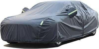 Car Cover UV Sun Protection, Full Exterior Cover with Mirror Pocket/Driver Door Zipper/Warning Strip, Windproof/Waterproof/Weatherproof Vehicle Exterior Body Cover Universal for Van SUV Jeep (525x195x185cm).. Experience the convenience of 24/7 shopping with hotep.ng, Nigeria's trusted e-commerce platform. Find everything from daily essentials to luxury items at competitive prices. Let us bring the market to your doorstep.