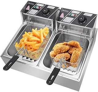 Double Electric Deep Fryer, Stainless Steel Commercial Deep Fryer with Removable Basket.. Discover a world of retail possibilities with hotep.ng. We bring you a carefully selected array of products to suit every taste and need. Enjoy our commitment to authenticity, affordability, and exceptional customer service.