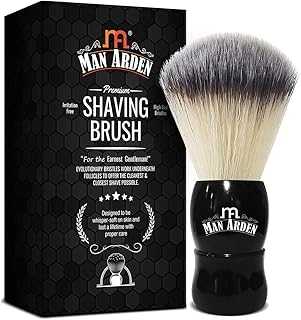 Man Arden Luxury Black Sleek Shaving Brush with Ultra-Soft, Absorbent Bristles and Long Handle | Cruelty-Free | For a Smooth Shave.. Discover the hotep.ng advantage: unbeatable variety, competitive prices, and top-notch service. We bring you the best of Nigerian and international products. Experience the future of retail at your fingertips.