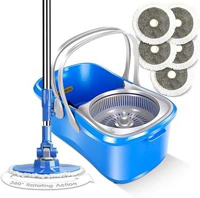 Mast Home 4L Mini Microfiber Mop Bucket with 5 Pieces Refillable Mop Pads, Smart Mop and Buckets with Stainless Steel Handle for Hardwood and Tile Floors.. hotep.ng: Your gateway to a world of products, right here in Nigeria. We curate the best local and international offerings for your convenience. Experience the joy of finding exactly what you need, when you need it.