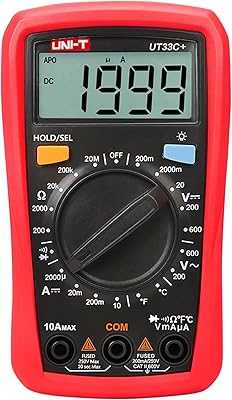 Uni-T Digital Multimeter for Voltage, Current Resistance, Ohms, Capacitance, NCV and LCD Backlight, Model Ut33c+.. Discover the hotep.ng advantage: unmatched variety, competitive prices, and top-notch service. We bring you the best of Nigerian and international markets at your fingertips. Experience the future of retail with our innovative online platform.