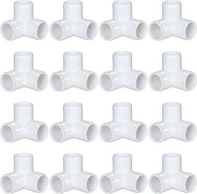 16 Pcs 3/4 Inch 3 Way PVC Elbow Connectors, Tee Angle Fitting - Heavy Duty Furniture Construction, 3 Way PVC Pipe Fitting.. Experience the best of Nigerian e-commerce with hotep.ng. We bring you a carefully selected range of products to enhance your lifestyle. Enjoy our secure platform, competitive prices, and reliable delivery services across Nigeria.