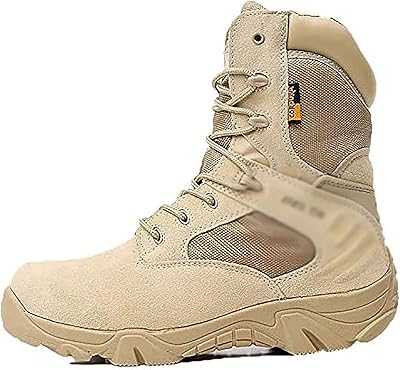 ZMYC Men's Tactical Boots Delta Combat Boots Outdoor Waterproof Jungle Desert Military Camouflage Work Boots (Color: Beige, Size: 43).. Discover the hotep.ng advantage: unbeatable variety, competitive prices, and top-notch service. We bring you the best of Nigerian and international products. Experience the future of retail at your fingertips.