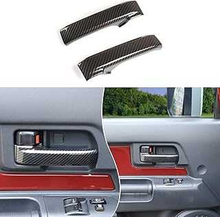 Carbon Fiber Car Interior Door Handle Cover Trim for Toyota@FJ Cruiser 2007-2021, 2pcs (Black).. hotep.ng: Where Nigerian shoppers find value and variety. Explore our vast catalog of products, from fashion and beauty to home and electronics. Experience the convenience of online shopping with the personal touch of local service.