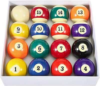 Altimax 16pcs Billiard Balls for Adults, Full Size American Standard Pool Balls, Durable Synthetic Resin Billiard Balls (52.5mm/57.2mm).. Discover a new way to shop with hotep.ng, Nigeria's most innovative online marketplace. We offer an unparalleled range of products to suit every need and occasion. Enjoy our commitment to quality, affordability, and customer satisfaction.