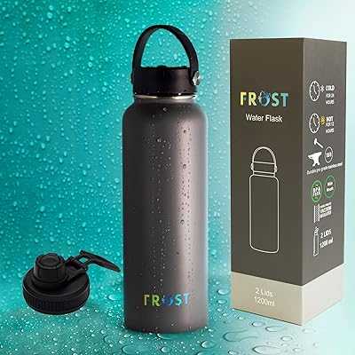 Frost Stainless Steel Water Bottle 1200ml, 18/8 Metal Thermos Bottle, 304 Double Wall Insulated Reusable Leakproof, 2 Bottle Caps 40oz, Outdoor Water Bottle (Grey).. Join the hotep.ng family and elevate your online shopping experience. We offer a wide range of products to suit every need and occasion. Discover why we're the preferred choice for savvy Nigerian shoppers.