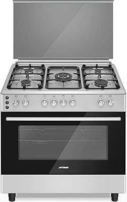 AFTRON 5 burner gas cooker with oven Size L90 x D60 (cm) Model AFGR9075CFSD - 1 year warranty... Join the hotep.ng family and transform your online shopping habits. We bring you a curated selection of quality products from across Nigeria and beyond. Experience the joy of hassle-free shopping from the comfort of your home.