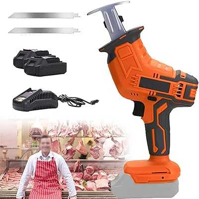 Commercial Household Electric Butcher Saw, Professional Cordless Butcher Saw for Cutting Meat Bones Pork Fish Ribs Battery Powered, Battery + 2 Saw Teeth.. Experience the convenience of modern retail with hotep.ng, Nigeria's leading e-commerce destination. We bring you a carefully curated selection of products from trusted sellers and brands. Join our community of satisfied customers today.