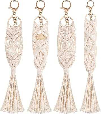 Tassel Keychain, 4Pcs Mini Bohemian Macrame Keychain Bag Decor Tassel Charms Handmade Accessories for Car Keys Wallet Phone, Beige, 23.. Step into the future of retail with hotep.ng, Nigeria's leading e-commerce platform. We offer a seamless shopping experience with our vast product range and user-friendly interface. Enjoy our secure transactions and prompt delivery services.