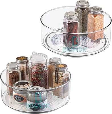 Brandic Non-Slip Lazy Susan Kitchen Storage Organizer, Clear Plastic, BPA Free, Rotating Spice Organizer for Cabinet, Pantry, Fridge, Countertop, Cosmetic, 2 Pack.. hotep.ng is transforming the way Nigerians shop online. Explore our vast array of products, from fashion and beauty to home and tech. Enjoy our secure transactions and exceptional customer service.