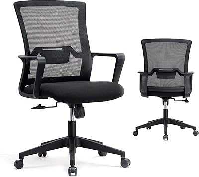 Executive Office Chair for Home, Ergonomic Height Adjustable Desk Chair, Mesh Computer Chair with Lumbar Support (Black).. Experience the convenience of 24/7 shopping with hotep.ng, Nigeria's trusted e-commerce platform. Find everything from daily essentials to luxury items at competitive prices. Let us bring the market to your doorstep.