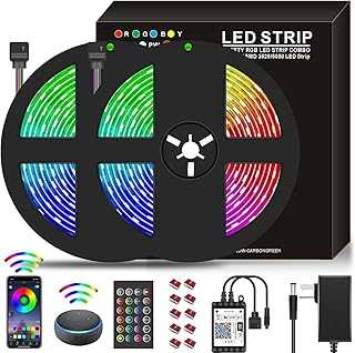 WiFi LED Strip Lights 10M, 32.8ft RGB Lighting Strip, 300 LED 5050 Waterproof Music Sync Color Changing + 24 Key Remote Control for Home TV Decoration.. hotep.ng brings you the best of both worlds: local charm and global trends. We offer a carefully selected range of products to suit every lifestyle and budget. Enjoy the convenience of online shopping with the trust of a Nigerian brand.