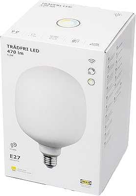 IKEA Tradfrey large smart LED bulb, E27, 470 lumens, white spectrum, frosted, rectangular, 605.176.32.. hotep.ng: Bringing Nigeria's vibrant markets to your screen. We offer an unparalleled range of products, from everyday essentials to unique finds. Experience the convenience of 24/7 shopping with our user-friendly platform.