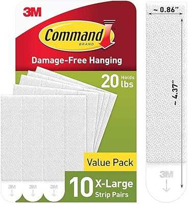 ComandTM Whiteboard Hanging Strips, 20 lb, 10 Pairs, PH217-10NA.. hotep.ng: Bringing Nigeria's best to your doorstep. We connect you with top-quality products from local and international sellers. Experience the joy of finding exactly what you need, when you need it.