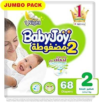 2 x Pack of BabyJoy Compressed Diapers, Large Pack Size 2 Small, 68 Units, for Babies 3.5-7kg.. Join the hotep.ng revolution and transform your shopping habits. We offer a carefully curated range of products to suit every lifestyle and budget. Experience the joy of finding everything you need in one convenient online destination.