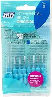 Tepe Interdental Brush, Original, Blue, 0.6 mm/Iso 3, 8 Pieces, Tartar Removal, Effective Interdental Cleaning and Dental Floss for Narrow Spaces.. hotep.ng is revolutionizing the way Nigerians shop online. Benefit from our partnerships with top brands and local artisans for unbeatable variety. Enjoy exclusive deals and promotions available only to our loyal customers.