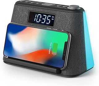 Digital Alarm Clock, LCD Bedside Alarm Clock with USB Charger & Qi Wireless Charging, Bluetooth Speaker, FM Radio, RGB Mood LED Night Light, Dimmable Display & White Noise Machine.. hotep.ng is revolutionizing the way Nigerians shop online. Discover a world of products, from everyday essentials to unique finds. Experience the ease of finding exactly what you need with our intuitive search and filter options.