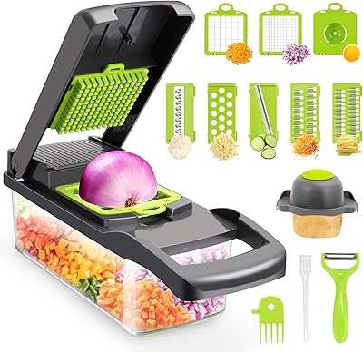 Sinbo 13 in 1 Multifunctional Vegetable Chopper Onion and Vegetable Chopper with 8 Blades, Strainer Basket, Container for Salad, Potato, Carrot, Garlic.. Experience the future of Nigerian retail with hotep.ng. We bring you a carefully selected range of products to enhance your daily life. Enjoy our secure platform, competitive prices, and efficient delivery services across the country.