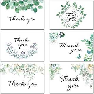 Set of 6 Thank You Cards, Floral Thank You Cards with Envelopes, Thank You Cards for Teachers, Kids, Weddings, Birthdays and Baby Showers.. Discover a new way to shop with hotep.ng, where quality meets affordability. We offer a comprehensive range of products to suit every taste and need. Enjoy our commitment to authenticity, convenience, and customer satisfaction.