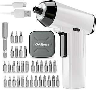 HiSpec 34pcs Cordless Electric Screwdriver 3.6V USB Rechargeable Battery and Screwdriver Bits.. Discover a new world of shopping possibilities with hotep.ng. We offer a carefully curated selection of products to suit every lifestyle. Enjoy our commitment to quality, affordability, and exceptional customer service.