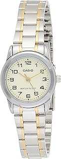 Casio Women's Watch, Beige Dial, Stainless Steel Bracelet - LTP-V001SG-9B.. hotep.ng is your trusted partner for all your shopping needs in Nigeria. We offer a diverse range of products, from fashion and beauty to home and electronics. Experience the ease of finding everything you need in one place.