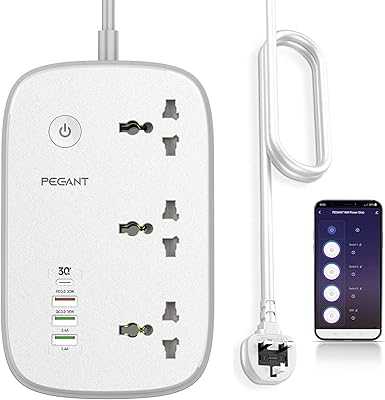 Begant Smart WiFi Power Strip, Compatible with Alexa and Google Assistant, 3 Universal Electrical Outlets, 30W Fast Charging USB-C, 4 USB-A, 2 Meter Cable.. hotep.ng is your trusted partner in the digital age of shopping. Explore our extensive catalog of products from fashion to electronics and beyond. Experience the ease of finding everything you desire in one convenient online destination.