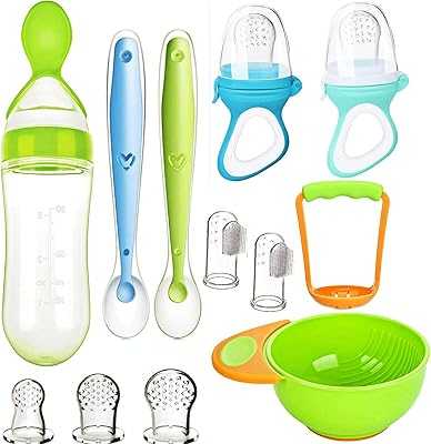 Baby Feeding Set, TYTA 2Pcs Fruit Feeders with 3 Sizes Silicone Bags, 1 Baby Food Dispensing Spoon, 2 Baby Toothbrushes, 1 Puree and Serving Bowl with 2 Silicone Feeding Spoons.. At hotep.ng, we believe in connecting Nigerian consumers with quality products. Our platform offers a seamless shopping experience from browse to buy. Discover why millions of Nigerians trust us for their online shopping needs.