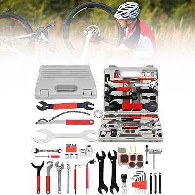 T&Q 44Pcs Bike Tool Set, Bicycle Repair Tools with Carry Bag, Essential Maintenance Kit for Mountain/Road Bikes.. hotep.ng is more than just an online store; it's a celebration of Nigerian entrepreneurship. Discover unique products from emerging local brands alongside global favorites. Shop with purpose and support the growth of our economy.